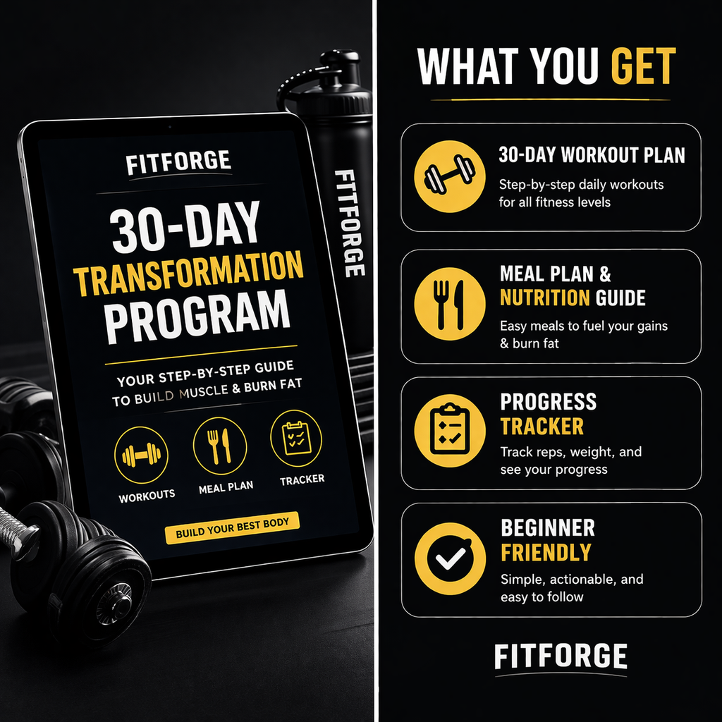 FitForge 30-Day Transformation Program